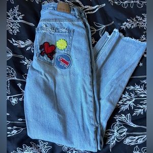 American Eagle x Keith Haring jeans